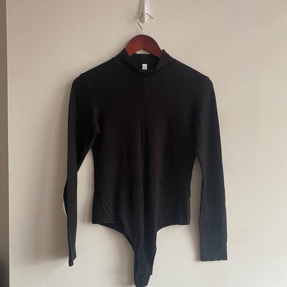 UNIQLO X ALEXANDER WANG Heattech Extra Warm Long-sleeve Bodysuit, Black, Size M - Picture 2 of 6